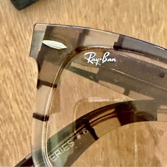 RAY-BAN RB2140 1086-51 ORIGINAL WAYFARER SUNGLASSES SPECIAL SERIES #6 ITALY MADE - Picture 2 of 10